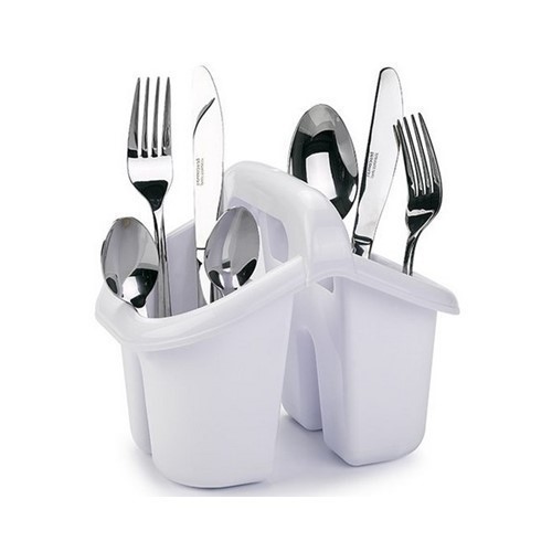 ESCURRIDOR CUBIERTOS PLASTIC FORTE BLANCO C/ASA